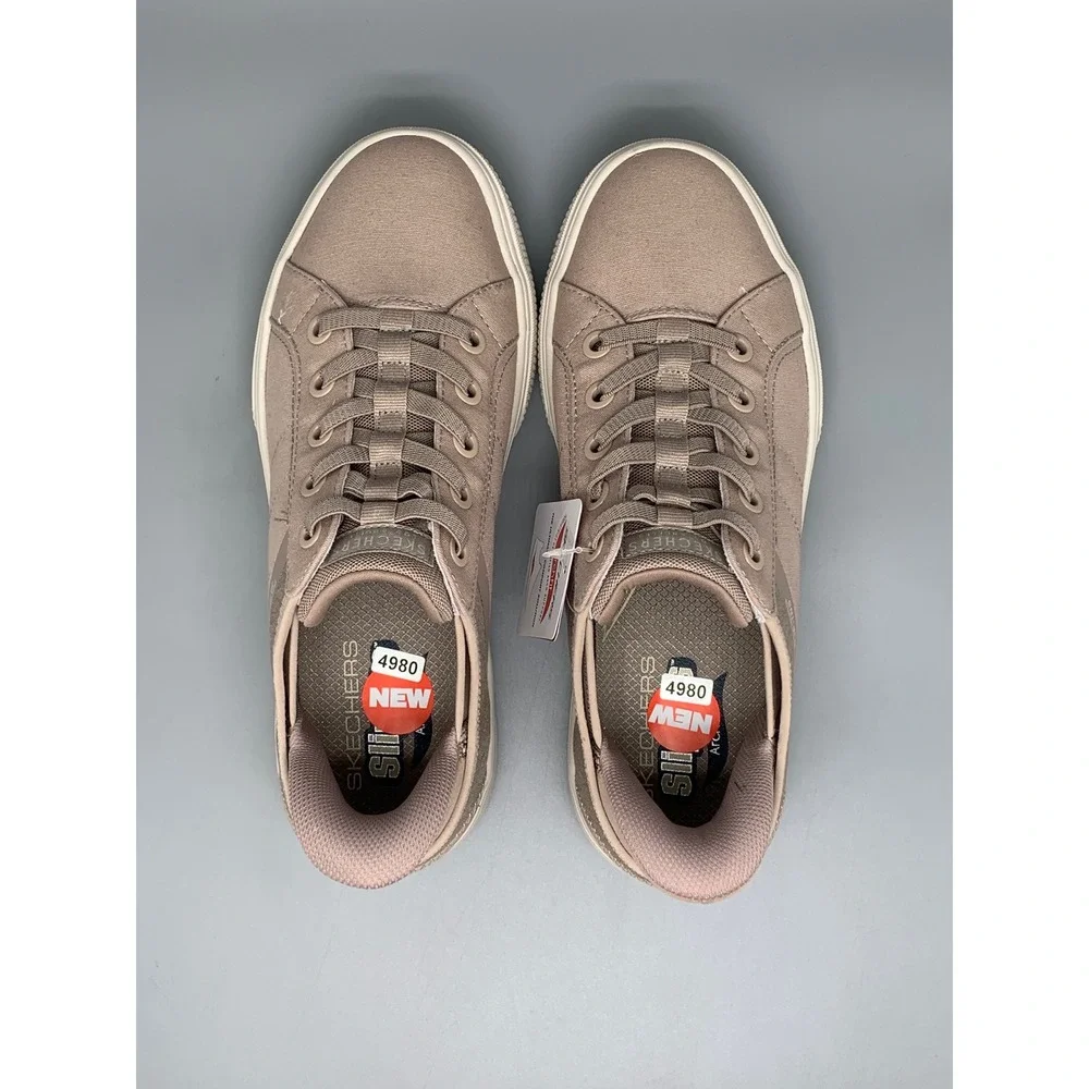 Skechers Slip-ins Arch Fit Eden LX Tan Sneakers 183225 Men's Sz‎ 8.5 Women's 10